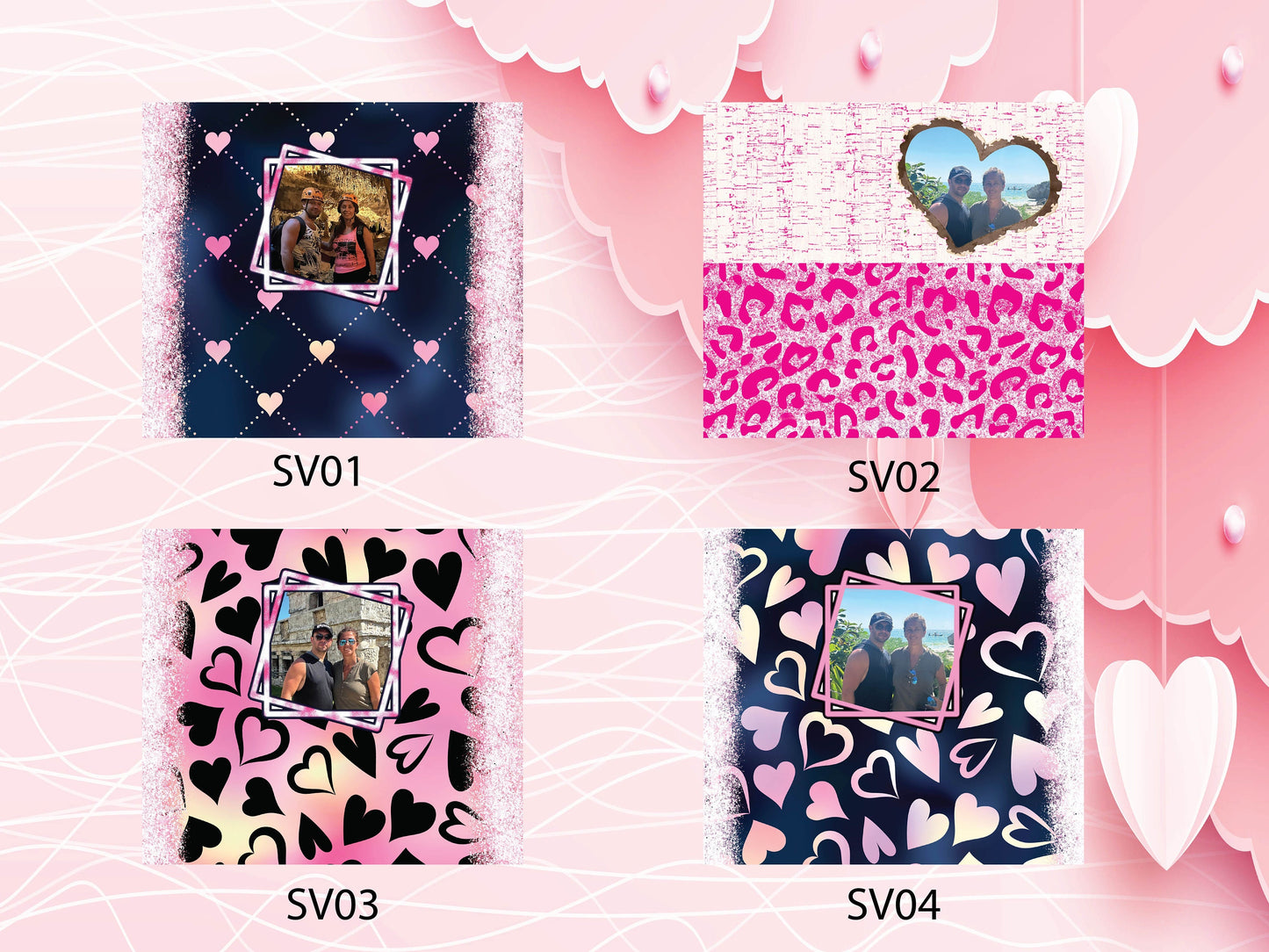 Valentine Tumbler, Tumbler with Pictures, Picture Tumbler
