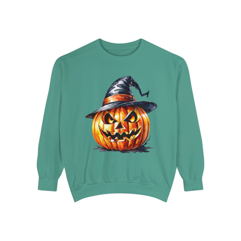 Halloween Unisex Sweatshirt Scary Pumpkin Halloween Season