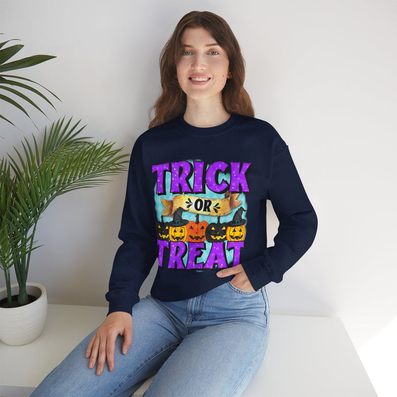 Halloween Crewneck Sweatshirt, Comfortable Blend Wearing