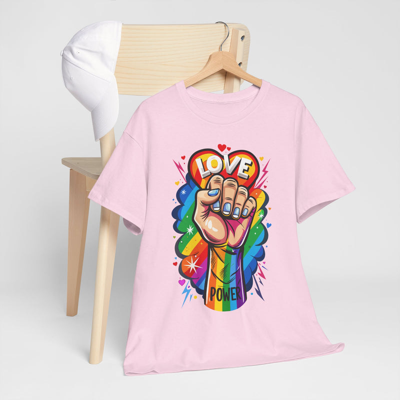 Pride Rainbow - Power Pride - Gay Pride Tshirt