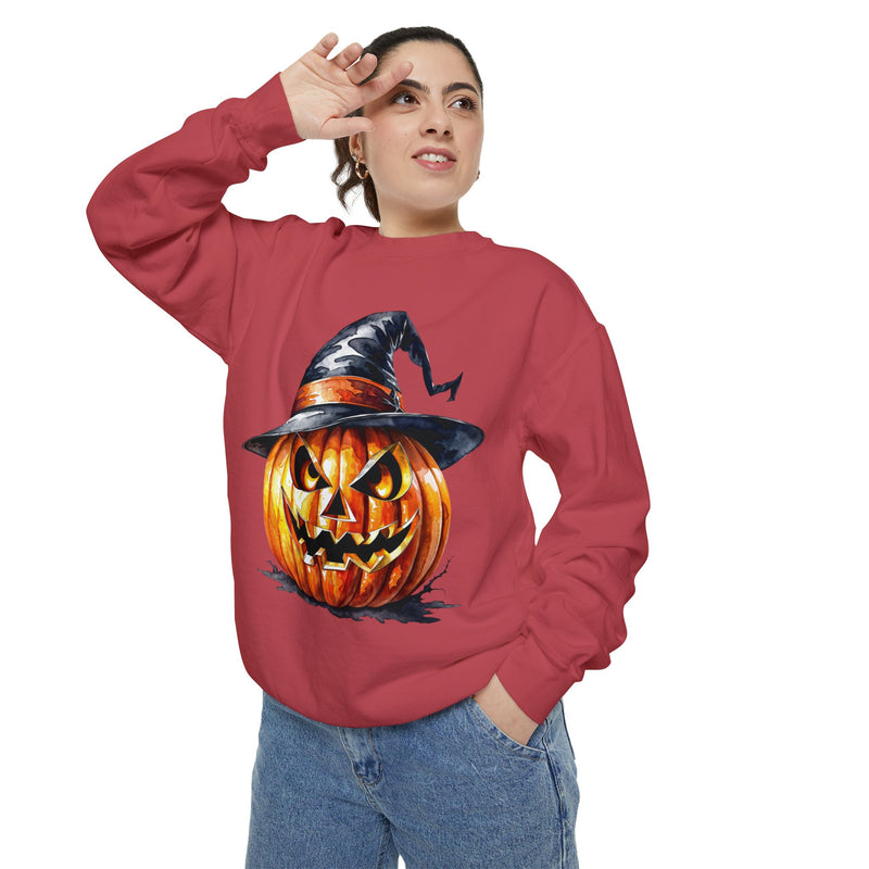 Halloween Unisex Sweatshirt Scary Pumpkin Halloween Season