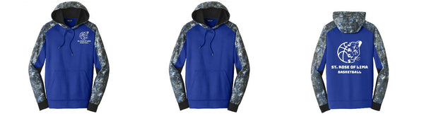 Sport-Tek® Sport-Wick® Mineral Freeze Fleece Colorblock Hooded Pullover
