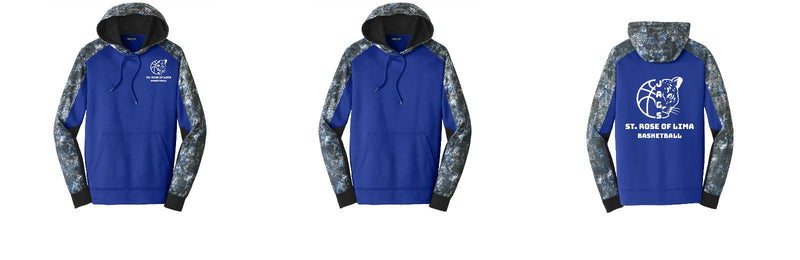Sport-Tek® Sport-Wick® Mineral Freeze Fleece Colorblock Hooded Pullover