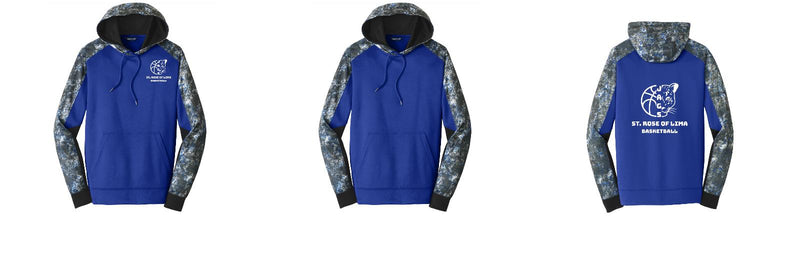 Sport-Tek® Sport-Wick® Mineral Freeze Fleece Colorblock Hooded Pullover
