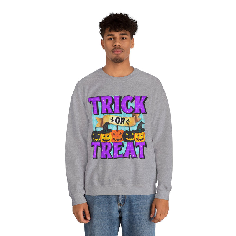 Halloween Crewneck Sweatshirt, Comfortable Blend Wearing