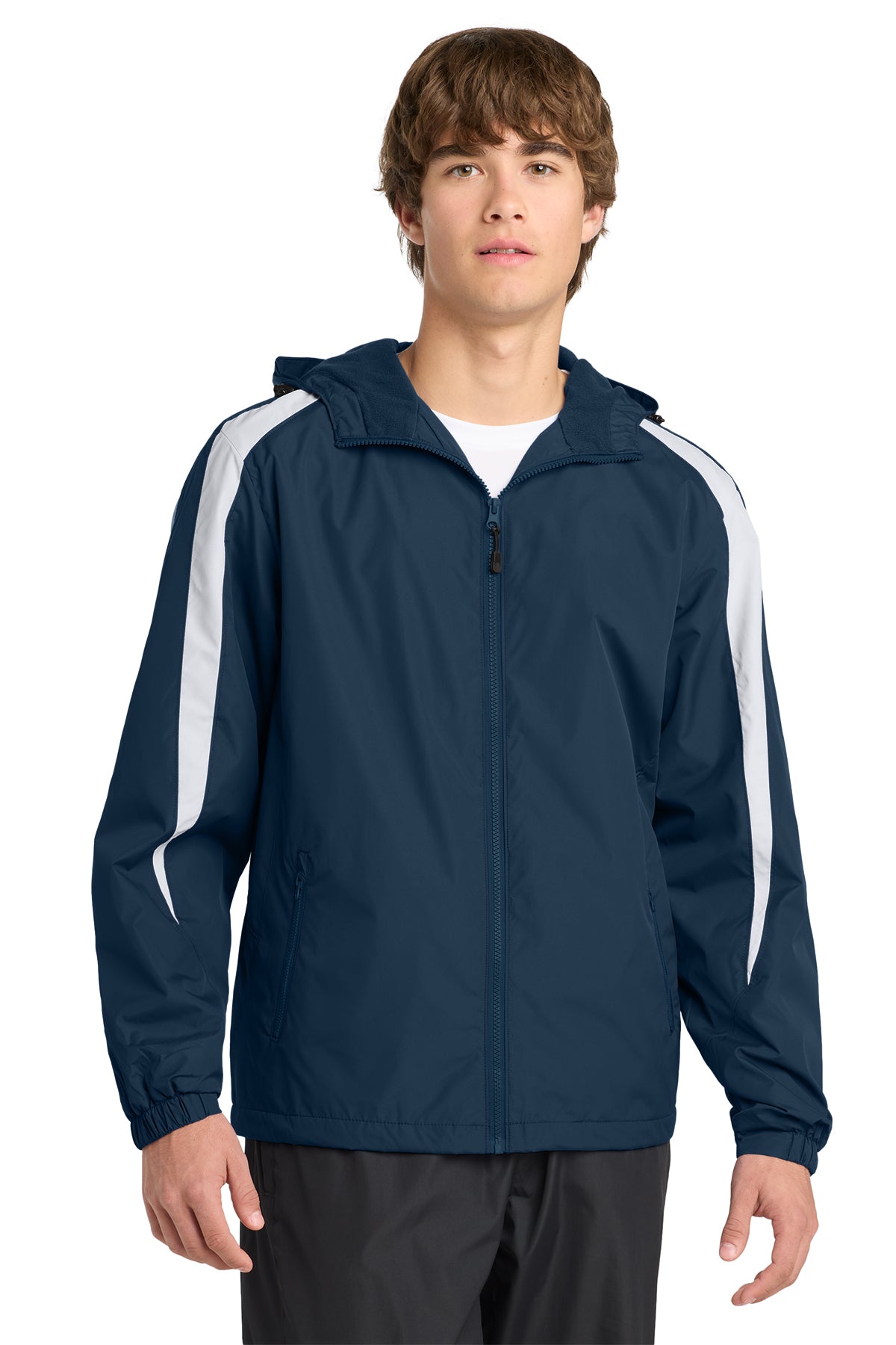 Sport-Tek Fleece-Lined Colorblock Jacket
