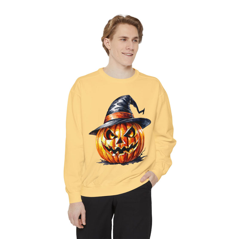 Halloween Unisex Sweatshirt Scary Pumpkin Halloween Season