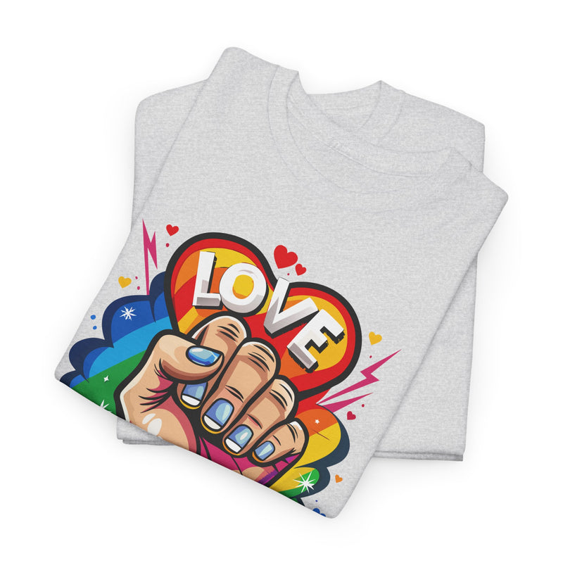 Pride Rainbow - Power Pride - Gay Pride Tshirt