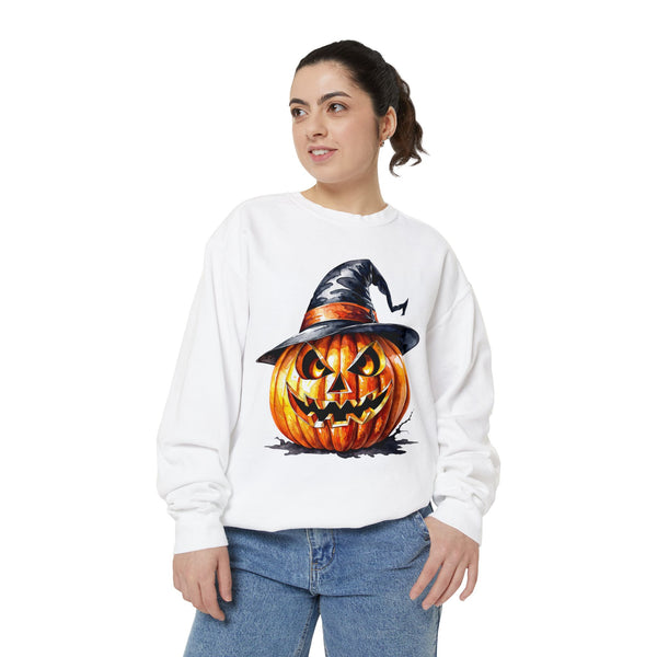 Halloween Unisex Sweatshirt Scary Pumpkin Halloween Season