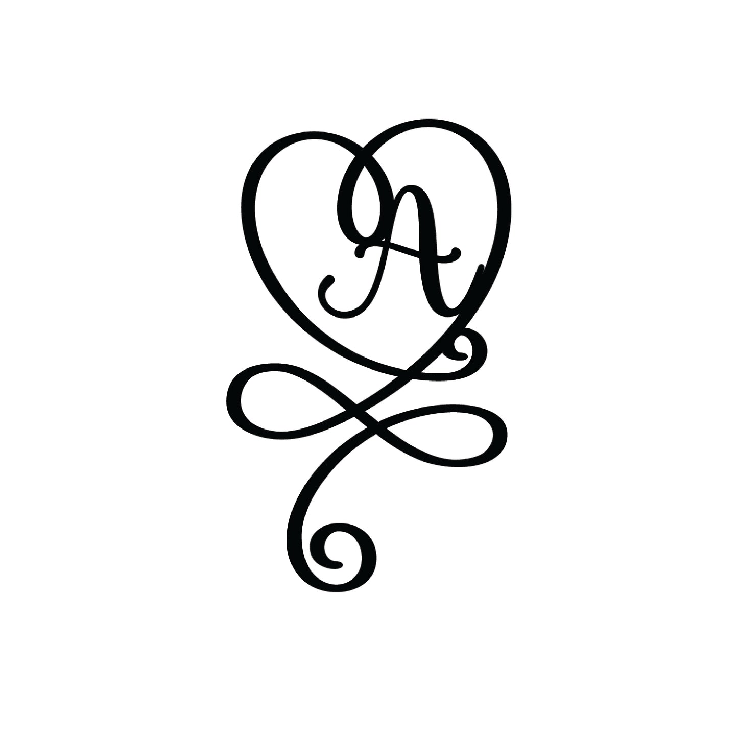 Custom Wine Glass - Initial Wine Glass - Monogram Glass - Gift for Wife - Gift for Her - Wedding -Valentine Gift