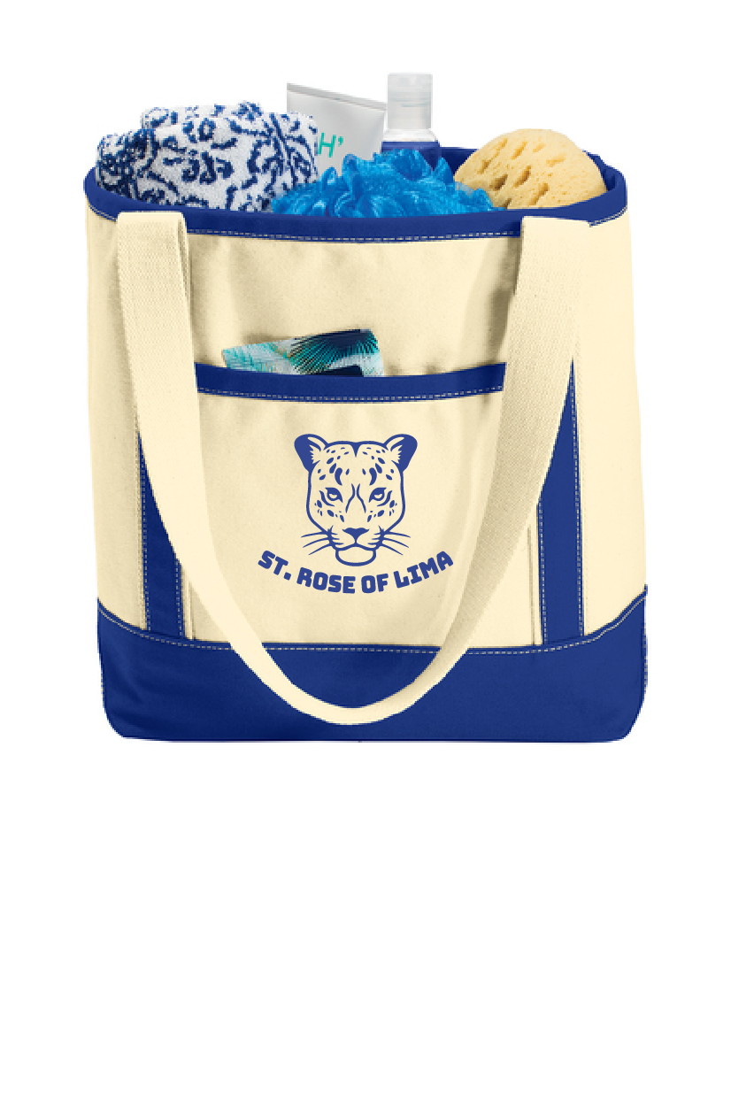 Port Authority® Medium Cotton Canvas Tote