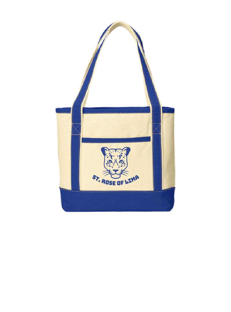 Port Authority® Medium Cotton Canvas Tote