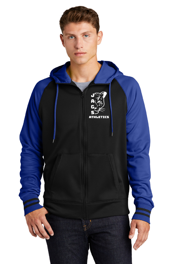 Sport-Tek® Sport-Wick® Varsity Fleece Full-Zip Hooded Jacket