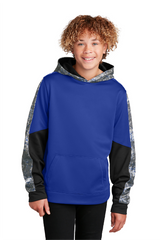 Sport-Tek® Sport-Wick® Mineral Freeze Fleece Colorblock Hooded Pullover