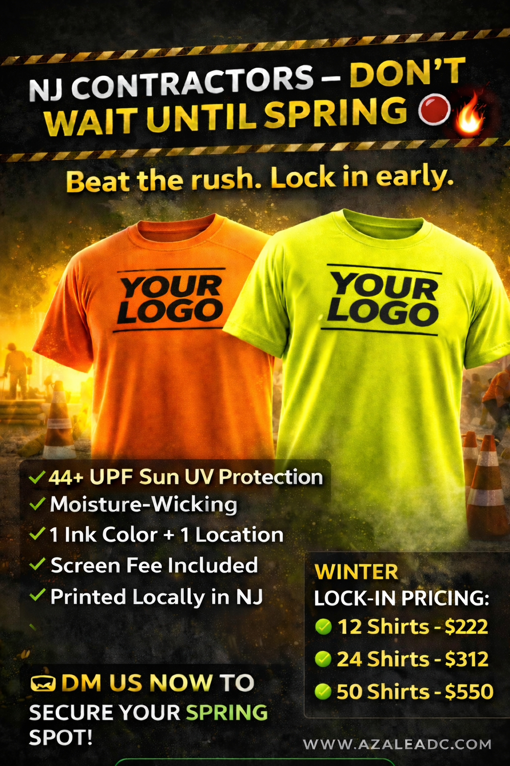 Spring Outdoor Performance Crew Packages