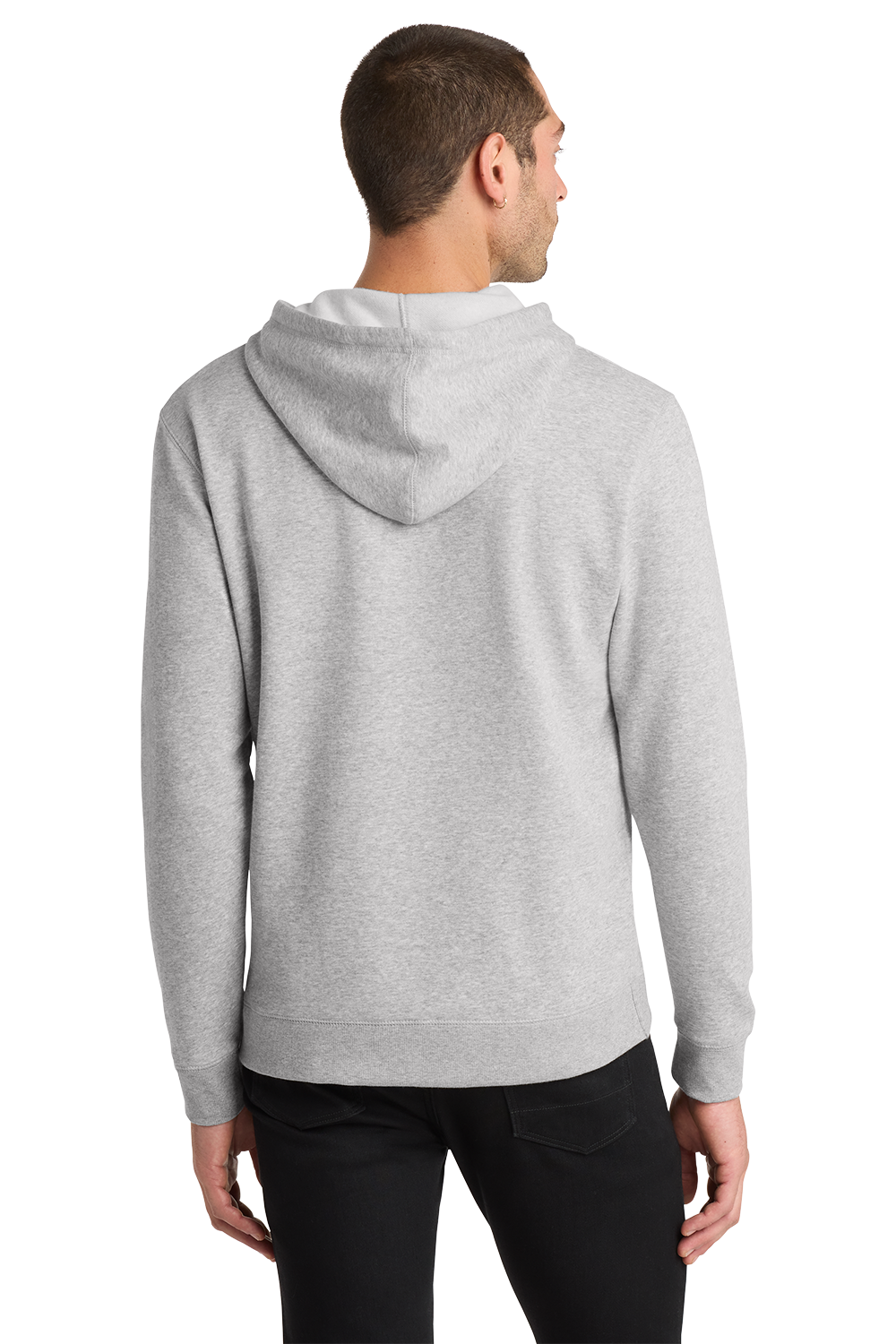 District lightweight fleece hood