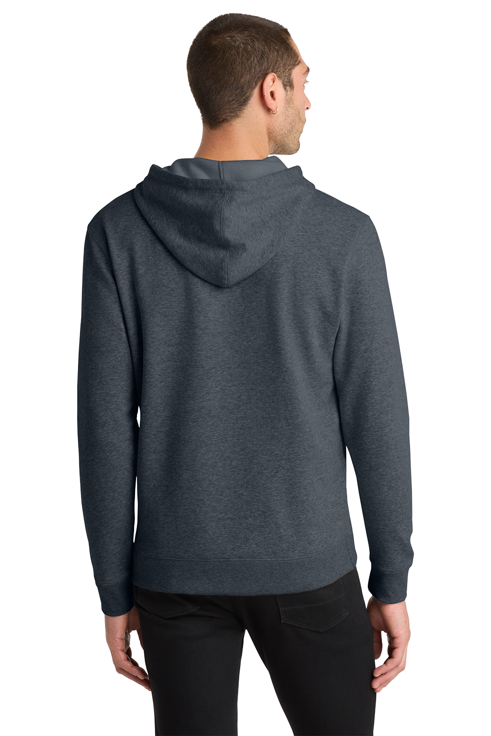District lightweight fleece hood