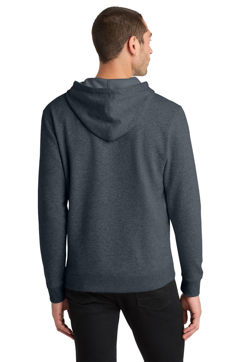 district lightweight fleece hood