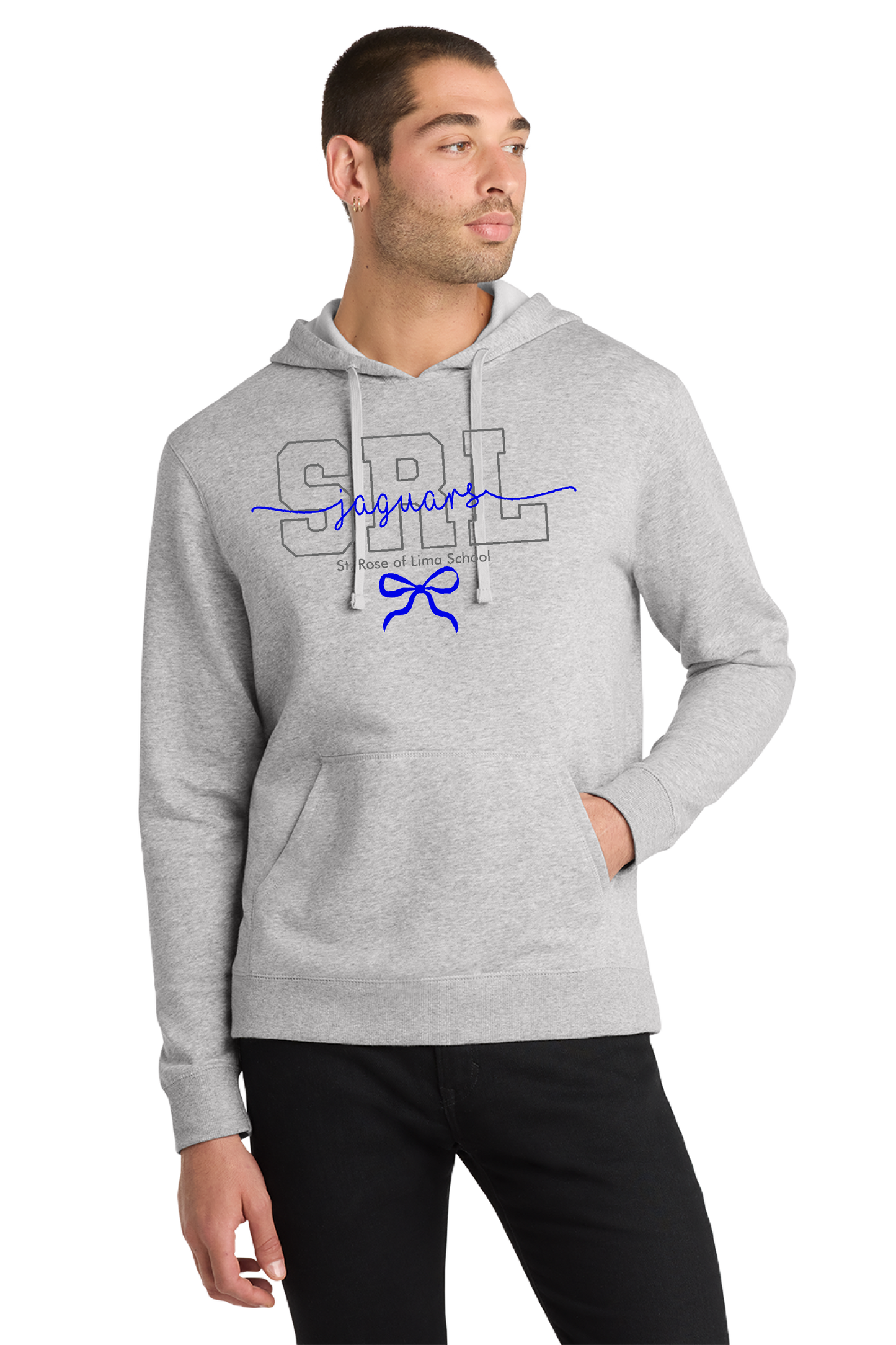 District lightweight fleece hood