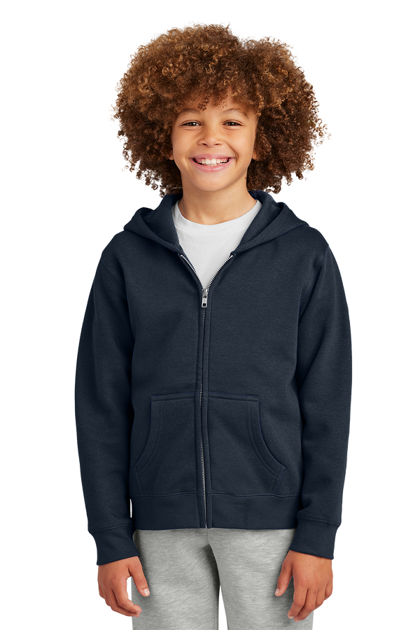 District® Youth V.I.T.™ Fleece Full-Zip Hoodie