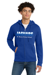 District  VIT fleece full zip hoodie