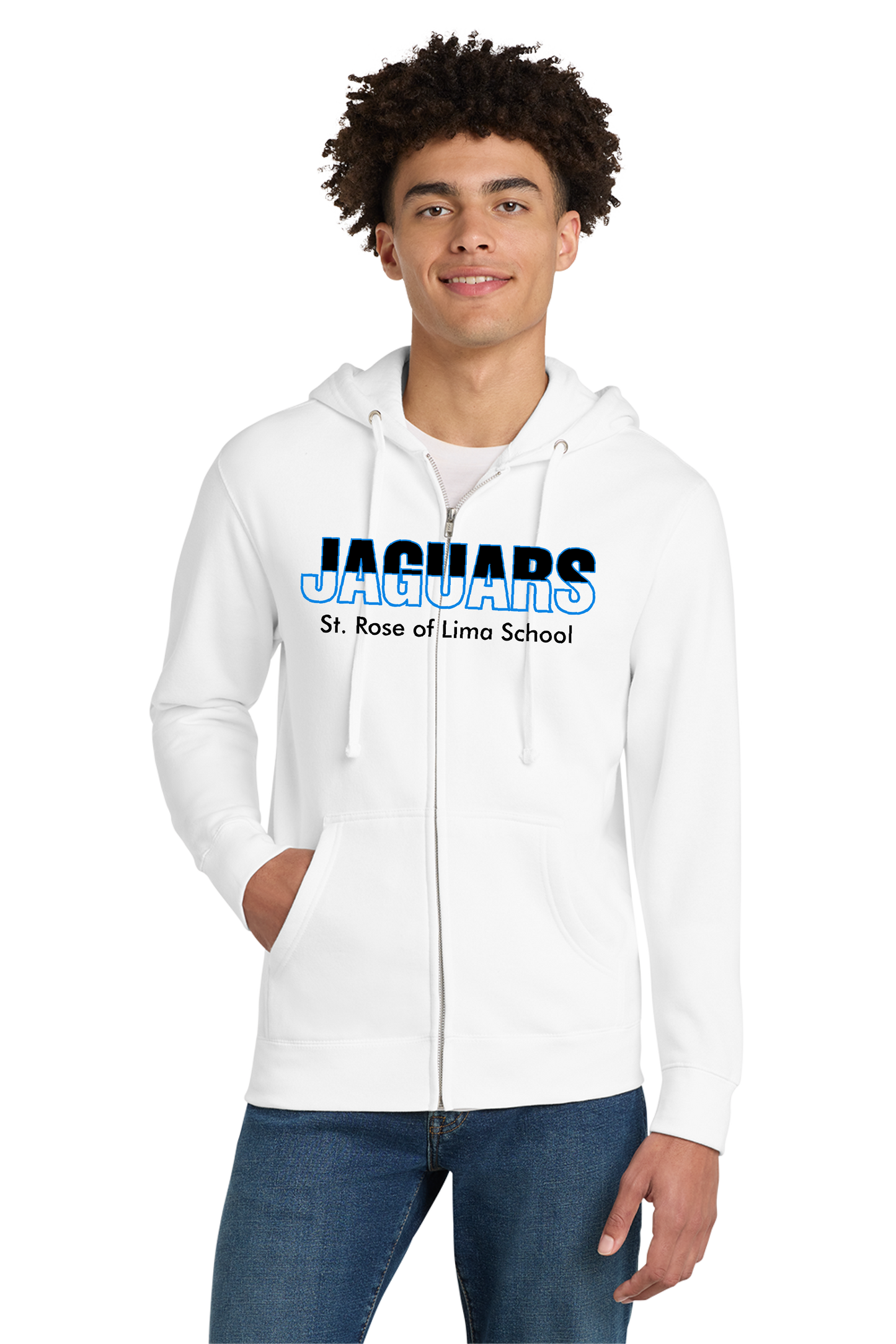 District  VIT fleece full zip hoodie