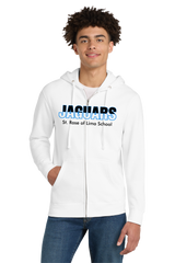 District  VIT fleece full zip hoodie