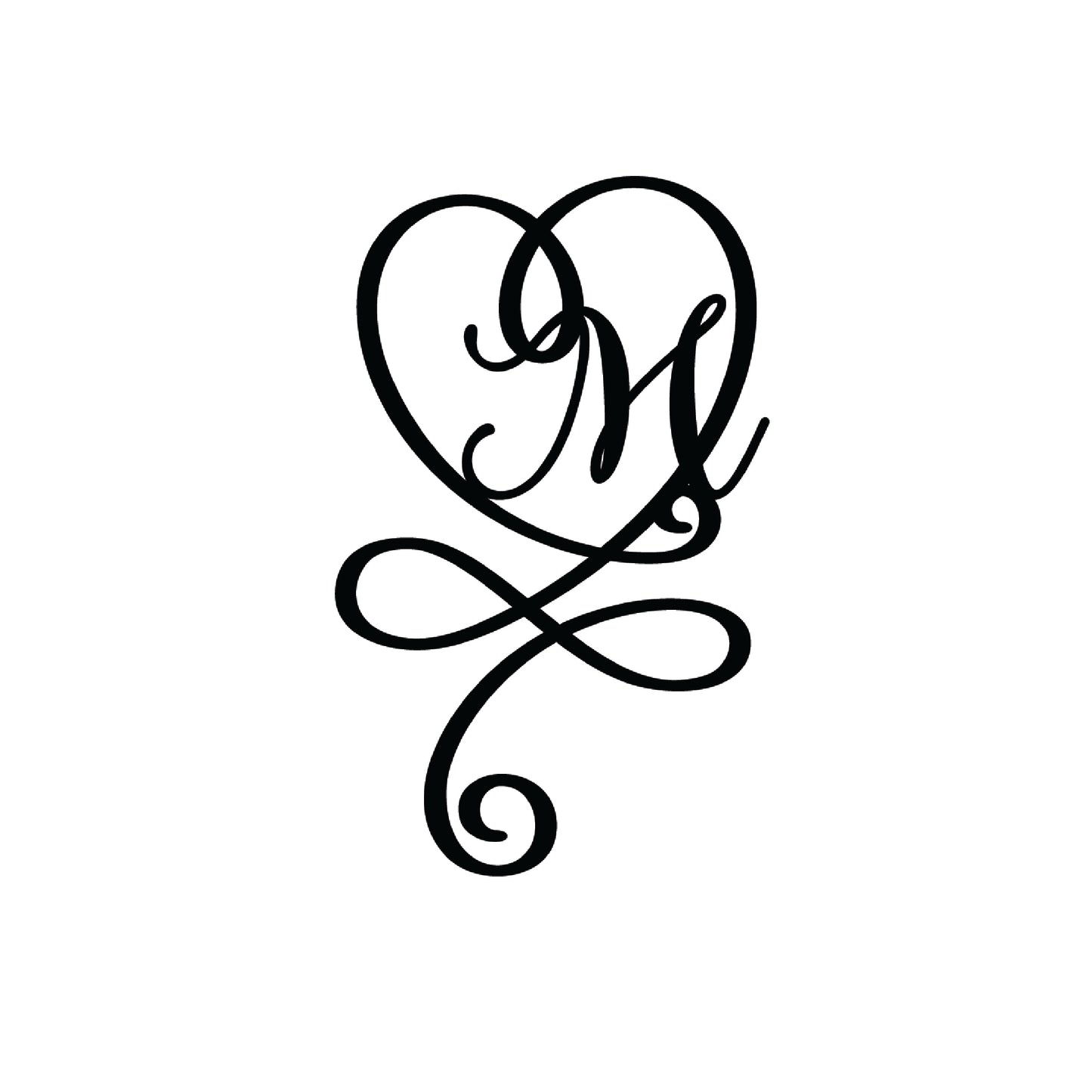 Custom Wine Glass - Initial Wine Glass - Monogram Glass - Gift for Wife - Gift for Her - Wedding -Valentine Gift