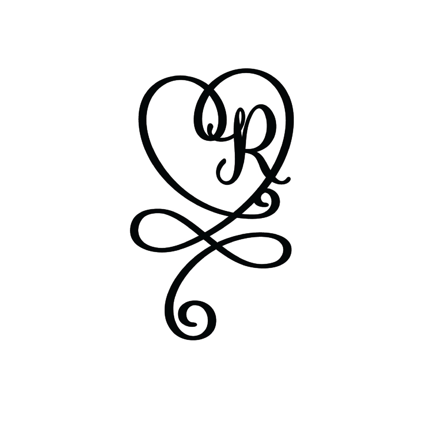 Custom Wine Glass - Initial Wine Glass - Monogram Glass - Gift for Wife - Gift for Her - Wedding -Valentine Gift