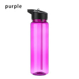 Outdoor Water Bottle with Straw Sports Bottles Leak Proof Eco-friendly Children