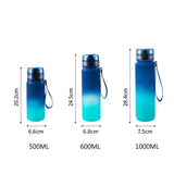 Sports Water Bottle Large Capacity Men Women Summer Travel Fitness Drinkware