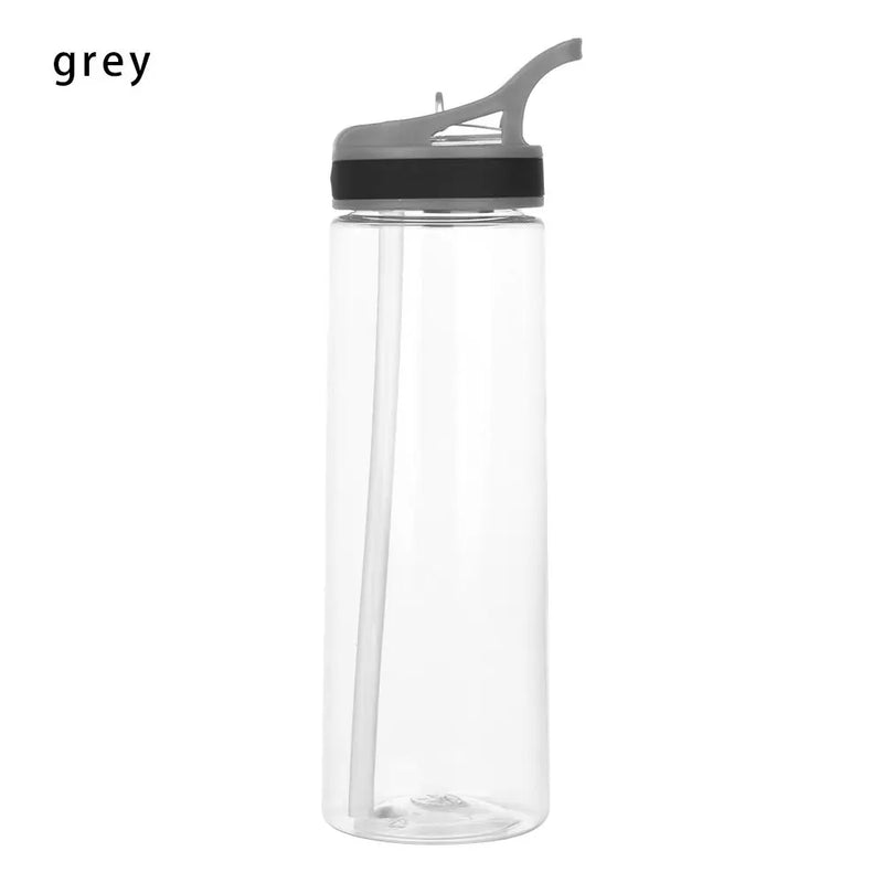 Outdoor Water Bottle with Straw Sports Bottles Leak Proof Eco-friendly Children School With Lid Hiking Camping Plastic BPA Free