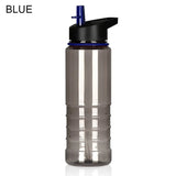 Outdoor Water Bottle with Straw Sports Bottles Leak Proof Eco-friendly Children