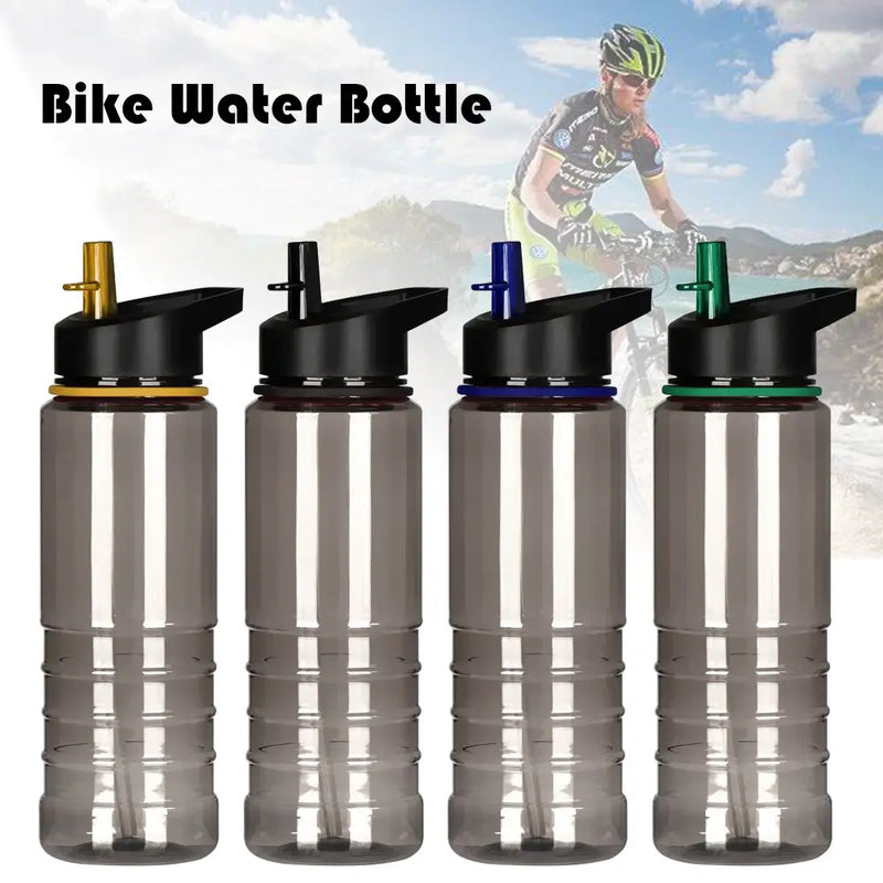 Outdoor Water Bottle with Straw Sports Bottles Leak Proof Eco-friendly Children