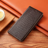 Crocodile Back Genuine Leather Phone Case