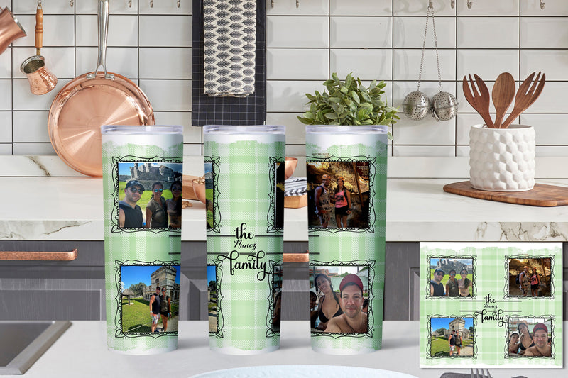 Tumbler with Pictures, Photo Tumbler, Personalized Photo Tumbler, Collage Tumbler