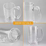 logo Personalized Beer Mug, Custom Beer Mug, Beer Cup