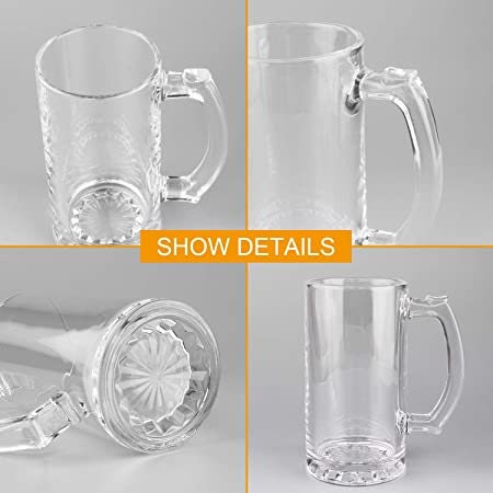 logo Personalized Beer Mug, Custom Beer Mug, Beer Cup