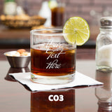 Custom Whiskey Glasses - Personalized Whiskey Glasses