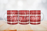 Valentine Mug, Happy Valentine Mug, Love Coffee Mug, Custom Valentine Mug