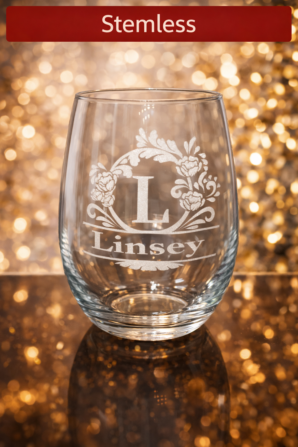 Luxury Engraved Glasses & Chocolate Gift Box